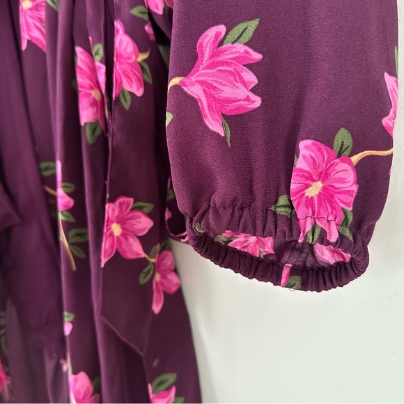 DRAPER JAMES Floral Wrap Dress - Picture 5 of 12